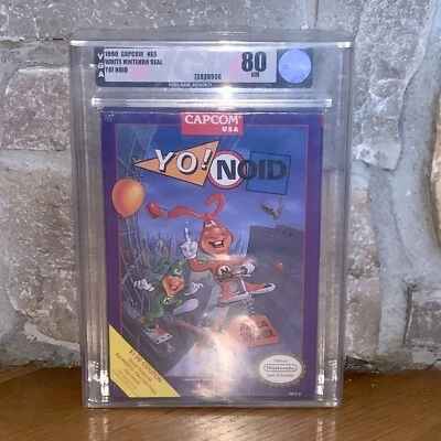 Brand New NES Yo! Noid 1990 Factory Sealed H-Seam Game VGA 80 Silver Graded  - Image 1 of 4