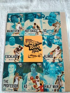 September 2004 Beckett Basketball mit ungeschnittenem AND1 Mixtape Kartenblatt The Professor - Bild 1 von 2