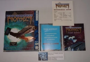 Vintage 90s Wing Commander: Prophecy (PC, 1997) Big Box Origin - Picture 1 of 6