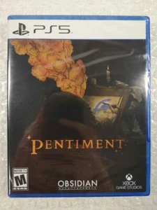PENTIMENT PS5 USA NEW (GAME IN ENGLISH/FRANCAIS/DE/ES/IT) (LIMITED RUN GAMES 94) - Picture 1 of 1