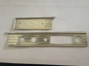 1963 Chevrolet Impala SS  Dash Trim Molding Fascia Plate 2 Piece Set Original - Picture 1 of 24