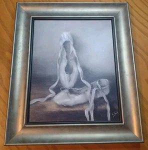 Framed "After the Dance" by Judith Levin Ballet Dance Fine Art Print 13" x 11" - Picture 1 of 5