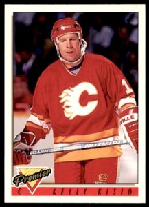 1993-94 Topps Premier Kelly Kisio Calgary Flames #455
