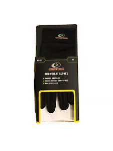 Mossy Oak Herren mittelschwere Handschuhe Größe: Medium Farbe: schwarz - Touchscreen fähig - Bild 1 von 1