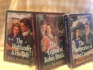 The Highlanders 3 Volumes By Lisa Samson Historical Fiction - Picture 1 of 6