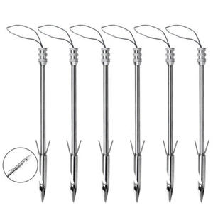 15Pcs 5.7" Hunting Fish Arrow Bowfishing Halieutics Torpedo Tips Slingshot Arrow - Picture 1 of 11