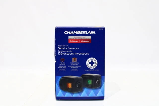 Chamberlain 820CB Garage Safety Sensors - Black