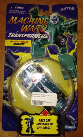 TRANSFORMERS MACHINE WARS MIRAGE AUTOBOT New Kenner Cover