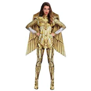 Wonder Woman Gold 1984 Fancy Dress Costume Superhero Diana Prince xtra large - Picture 1 of 1