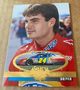 JEFF GORDON HOF 1995 SELECT Card#12 NM-MT Condition - Picture 1 of 2