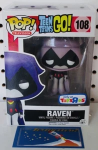 Funko Pop! TV Teen Titans Go! - RAVEN (Gray) #108 Toys R Us Exclusive - Picture 1 of 1