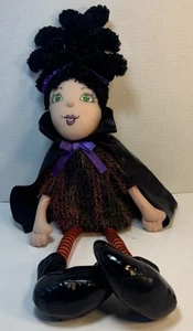 Dan Dee Plush Witch Stuffed Doll Halloween 21" Decor - Picture 1 of 9