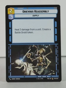 Grievous Reassembly - Twilight of the Republic - TWI EN 073 - singles - Common - Picture 1 of 11