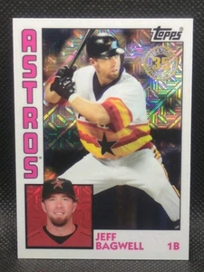 Jeff Bagwell 2019 Topps Update Silver Pack 1984 Chrome Mojo T84U-17 Houston - Picture 1 of 2