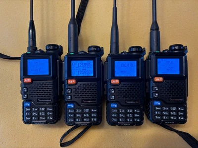 Quangsheng UV-5R Plus Dual-Band Funkgerät. 4er Set - Bild 1 von 4