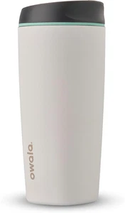 Owala Smoothsip Thermo Edelstahl Kaffeebecher, Wiederverwendbar Eiskaffee C - Bild 1 von 16