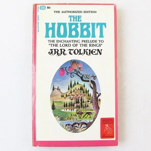 The Hobbit J R R Tolkien 1966/1970 Ballantine Vintage MMPB - Picture 1 of 7