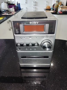 Sony CMT-NE3 Mini Hi-Fi Radio/Cd/Tape Bookshelf Stereo PARTS NOT WORKING FAULTY - Picture 1 of 15