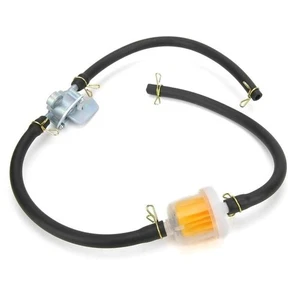 6mm Inline Fuel Tank Tap Filter Petcock Valve for ATVs Motorcycles Scooters - Picture 1 of 12