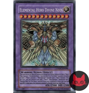 Yugioh Elemental HERO Divine Neos CSOC-EN098 Secret Rare NM - Foto 1 di 2