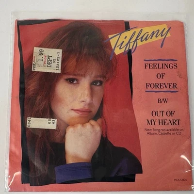 Tiffany - Feelings of Forever 7" 45 RPM Single w/ Picture Sleeve Foto 1 de 4