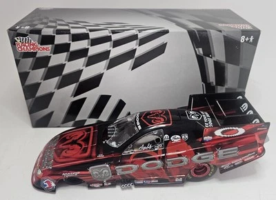 RED CHROME GARY SCELZI DODGE GRAB LIFE BY THE HORNS 1/24 FUNNY CAR ONE OF 250 - Image 1 of 4