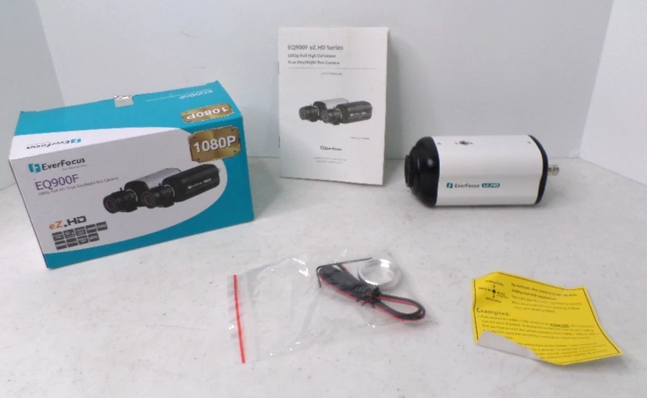 EverFocus EQ900 Full HD True Day/Night Box Camera Body - NO LENS - Image 1 of 4