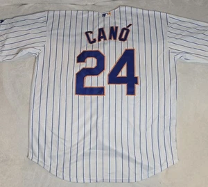 Camiseta deportiva Robinson Canó New York Mets MLB de béisbol majestuosa XL nueva con etiquetas - Imagen 1 de 7