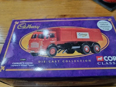 Corgi Classics 1:50 Leyland 6 Wheel Tipper Cadburys Cocoa #23501 - Image 1 of 4