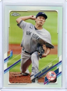 2021 Topps Chrome Masahiro Tanaka New York Yankees Refractor Parallel #131 - Picture 1 of 2