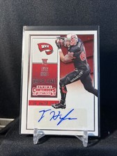 TYLER HIGBEE 2016 Panini Contenders Draft Picks Blue Rookie RC Auto #348 | WKU