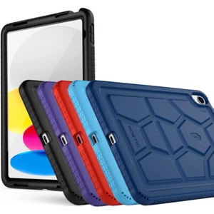 For iPad Pro 11 / Pro 12.9 / iPad 10.2 /iPad 10.9 Case Shockproof Silicone Cover - Picture 1 of 31