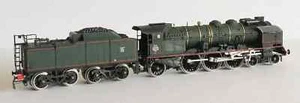 Jouef HO Calais 2 S.N.C.F. 231 K-82 11082 Steam locomotive - Picture 1 of 6