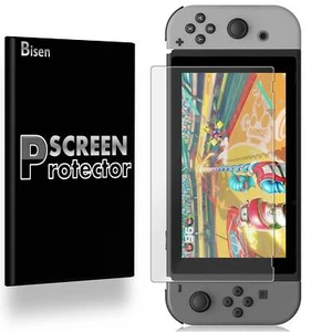 Nintendo Switch [3-PACK BISEN] Anti-Glare Matte Screen Protector Guard Shield - Picture 1 of 2