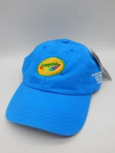 ADVERTIZING Cap America Golf Baseball Hat - Crayola Sponsor BLUE NWT -E412 - Picture 1 of 5