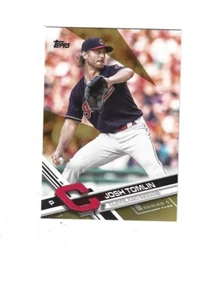 2017 Topps Gold #342 Josh Tomlin /2017 CLEVELAND INDIANS - Picture 1 of 2