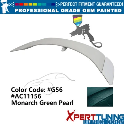 Fits 95-99 Mitsubishi Eclipse OE Painted #G56 Trunk Spoiler w/ Brake Light ABS - Изображение 1 из 4