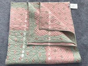 Quilt Handmade Made In France Vintage - Picture 1 of 9