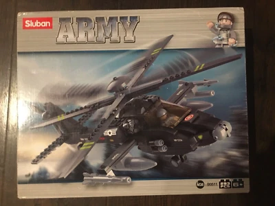 Sluban Army Serie Apache Helicopter M38-B0511 - Image 1 of 3
