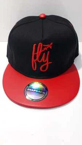 Men Snapback Hat Classic Hip Hop Style Flat Brim Baseball Cap Solid Plain Hats - Picture 1 of 6