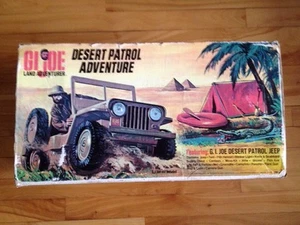 GiJoe Land Adventurer Desert Patrol Adventure 1972 ( Canadian )  - Picture 1 of 12