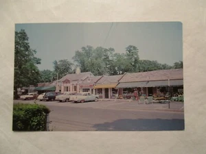 Post und Geschäfte Rowayton Connecticut Postkarte - Bild 1 von 2