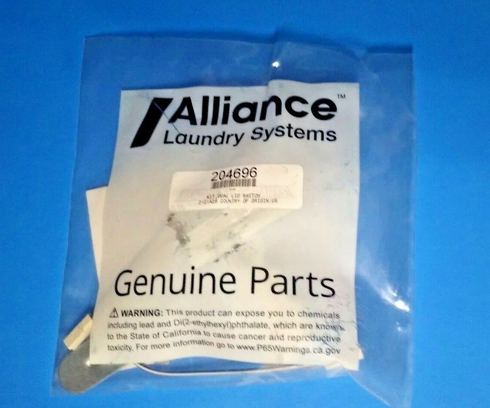 Washer/dryer Dual Lid Switch Kit for Speed Queen P/n 204696 IH