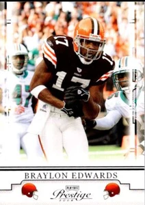 2008 Playoff Prestige Braylon Edwards Cleveland Browns #25 - Picture 1 of 2