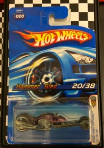 1/64 HAMMER SLED HOT WHEELS 2006 FIRST EDITIONS 20/38 #020 - Picture 1 of 2