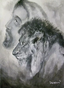 Religious Jesus Large 20x20 Gallery Wrapped Canvas Reproduction - Picture 1 of 1