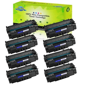 8 Pack Q5949A 49A Toner Cartridge Fit For HP LaserJet 1320n 1320tn 1320nw 3390 - Imagen 1 de 12