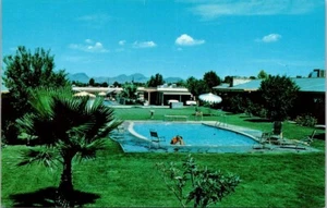 Tucson AZ Aladdin Apartments Chrome Postcard 651 - Foto 1 di 2