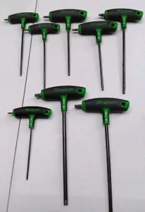Snap On AWSG 8 Piece Set TORX T-Handle Hex Combo - Picture 1 of 6