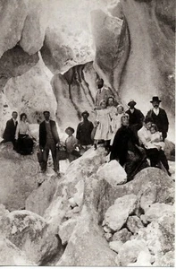 pn 34 BARCIS (Pordenone) Nella Forra del Cellina 1900 -Mostra vecchie strade - Imagen 1 de 1